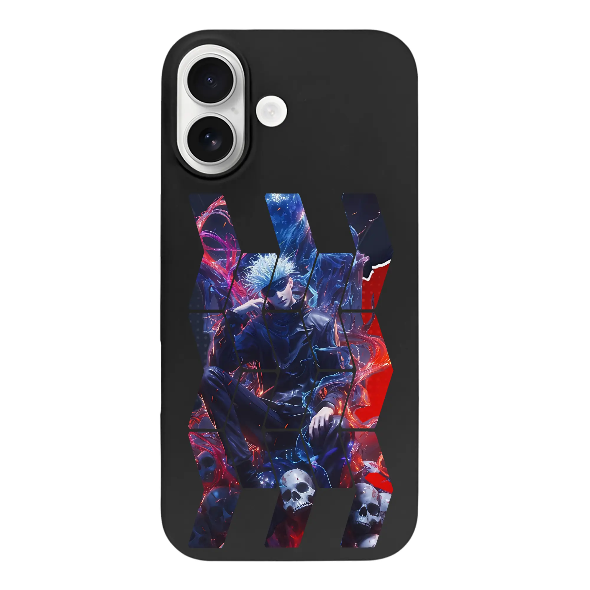 呪術廻戦 グッズ,五条 悟 - iPhone 17 シリーズ シリコンケース 薄型 耐衝撃 指紋防止 ソフトタッチカバー 精密フィット 傷防止 保護ケース iPhone 17/17 Air/17 Pro/17 Pro Max 対応